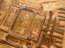 What the LordÂ´s tomb itself looked like. Buried with his gold, his soldiers, his dogs and llamas, and his women.